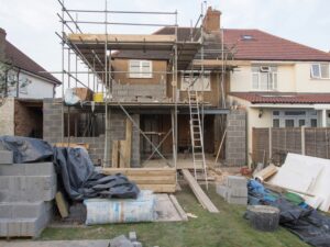 A smaller rear extension to a property